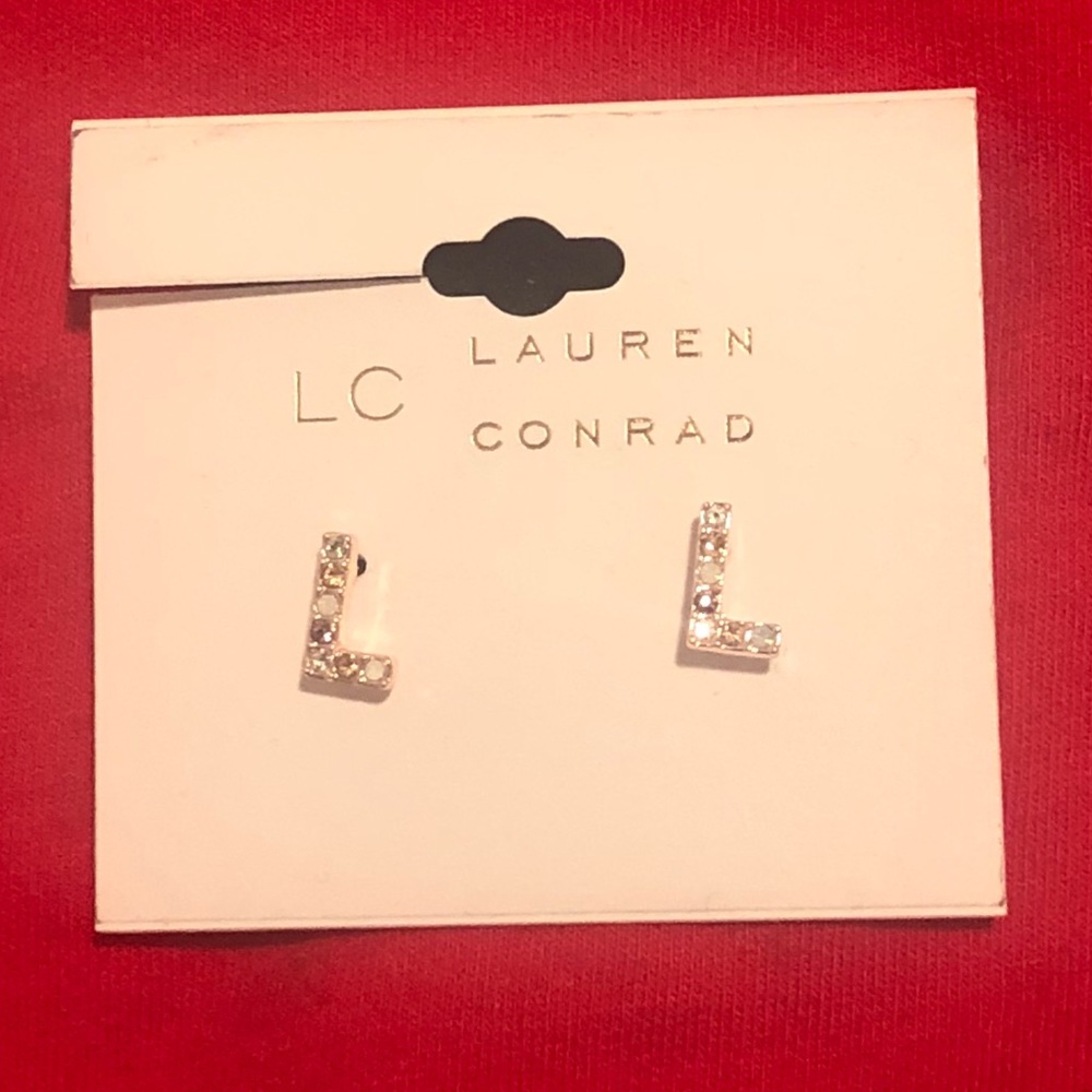 Letter “L” Earrings
